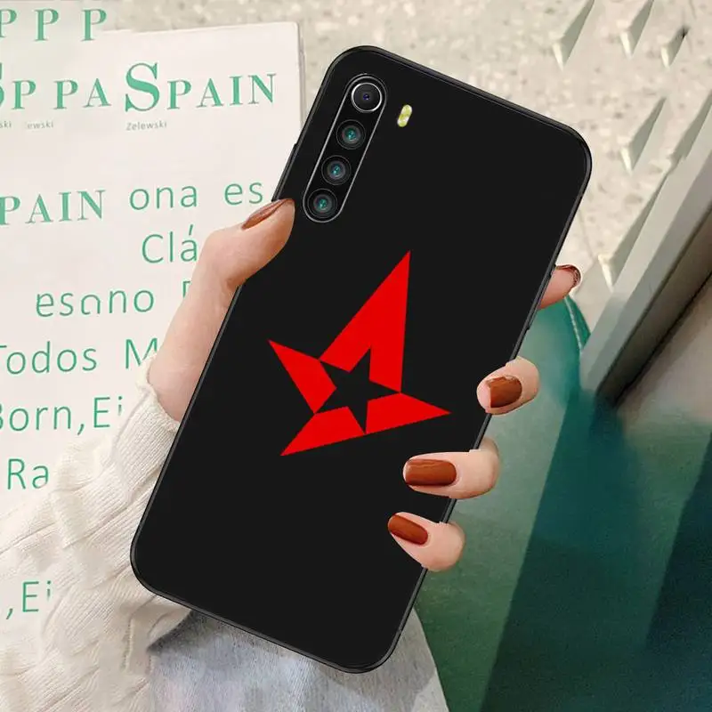

0 Astralis Black TPU Phone Case For Redmi 7 8 9 A K20 30 Pro Note 8 9 Pro 9s