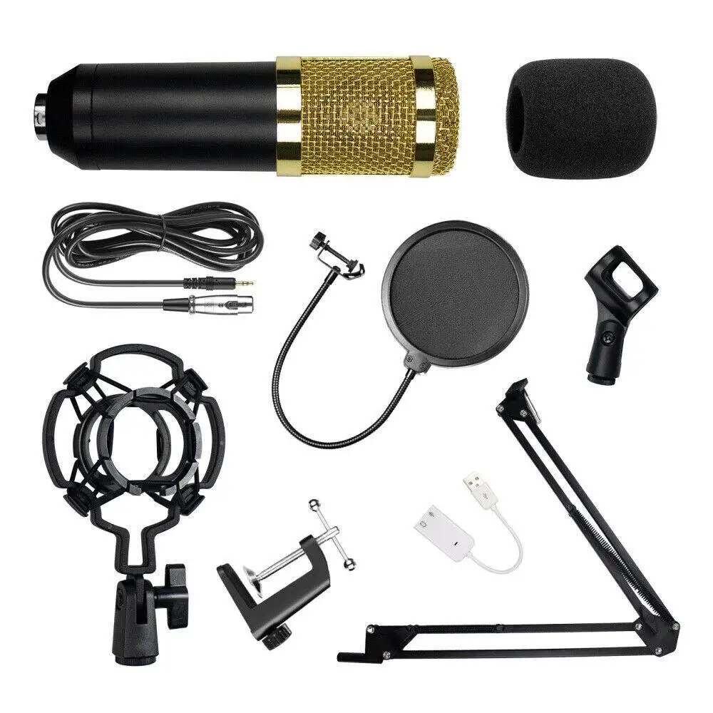 

Professional bm 800 Condenser Microphone 3.5Mm Wired Bm-800 karaoke BM800 Recording Microphone for Computer Karaoke KTV