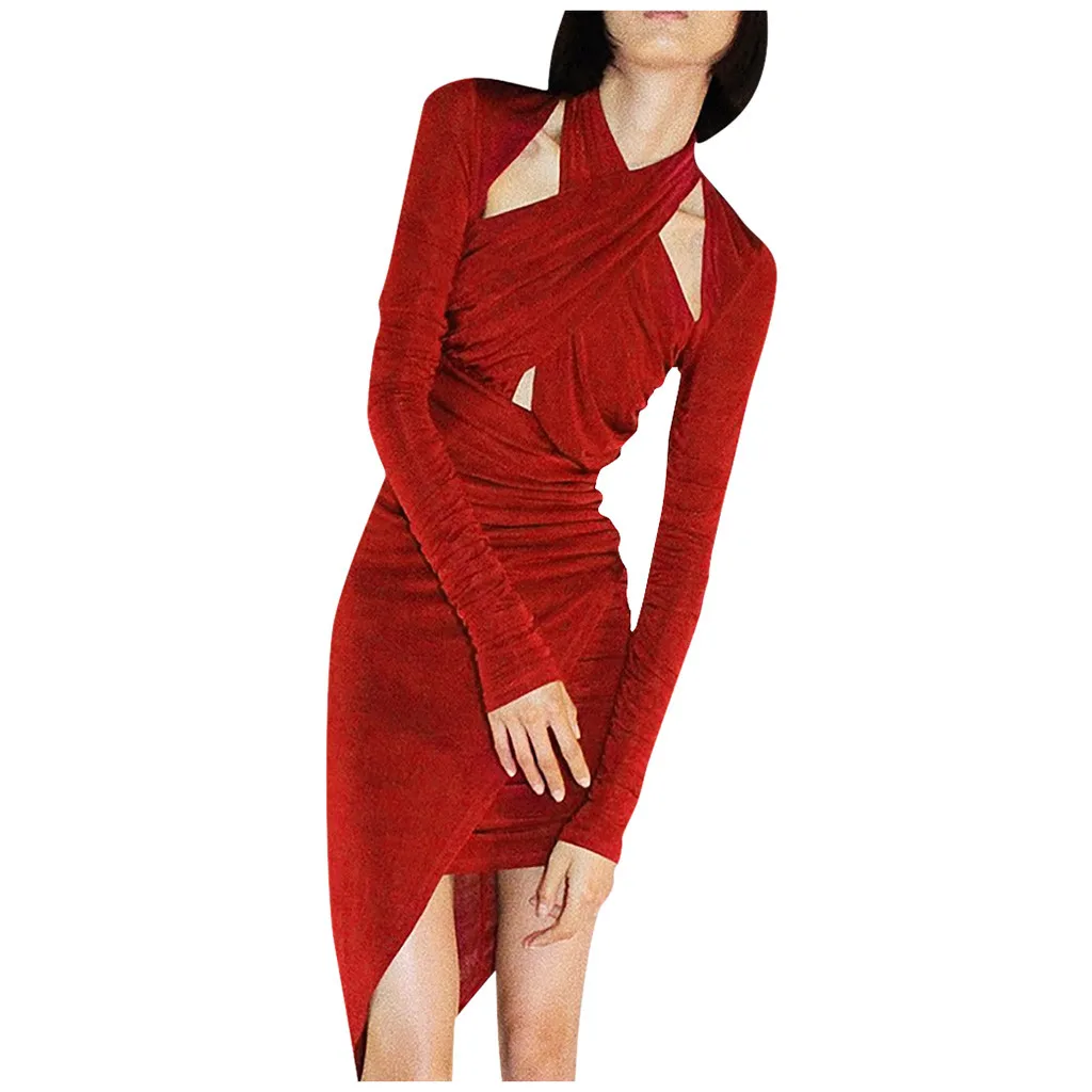 Женский летний сарафан 2020 модное женское однотонное платье с лямкой через шею