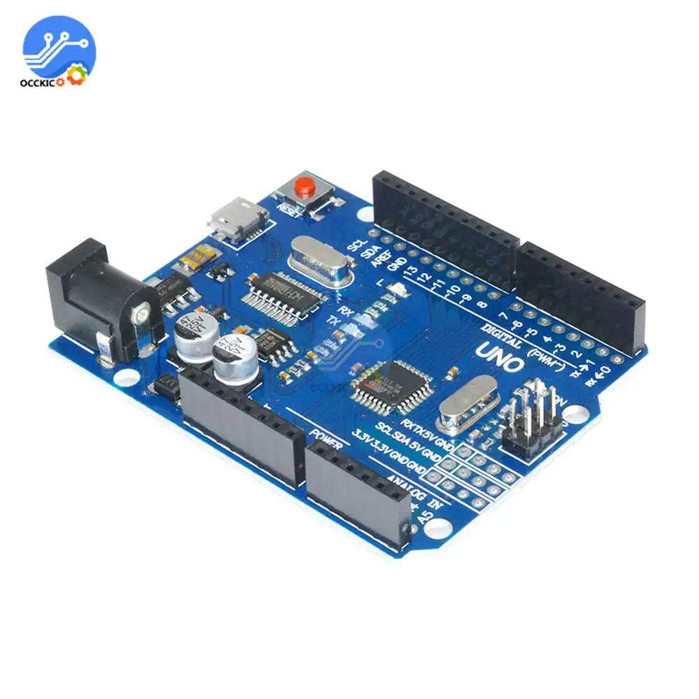 Микро usb UNO R3 модуль платы разработки CH340G MEGA328P для arduino uno|uno r3|uno r3 unousb micro |