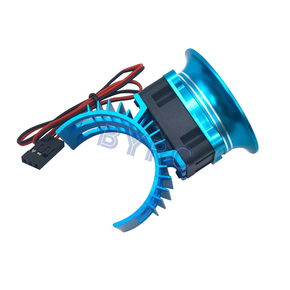 Крышка радиатора двигателя + охлаждающий вентилятор для WLtoys A959-B 144001 124019 HSP 1/8 1/10 RC