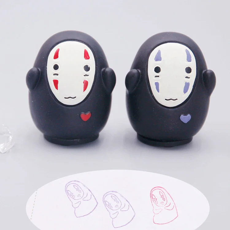 Koteta записные книжки для взрослых и дневники Studio Ghibli безликая фигурка модель для детей для обучения стационарная и скрепка для бумаги печать школа Sup