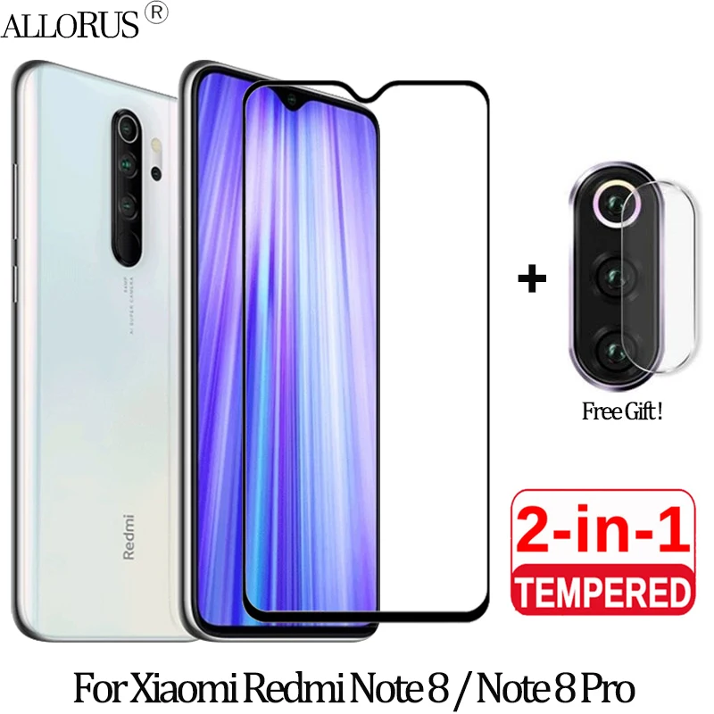 2-in-1 TemperedGlass 3-в-1 чехол+ Камера ззащитное стекло на редми нот 8 про Xiaomi Redmi-Note-8-Pro стекло Экран Защитная пленка note 8 xiaomi стекло redmi note8 pro стекло на редми ноут 8 redmi note 8 3D стекло - Цвет: 2-in-1 TemperedGlass