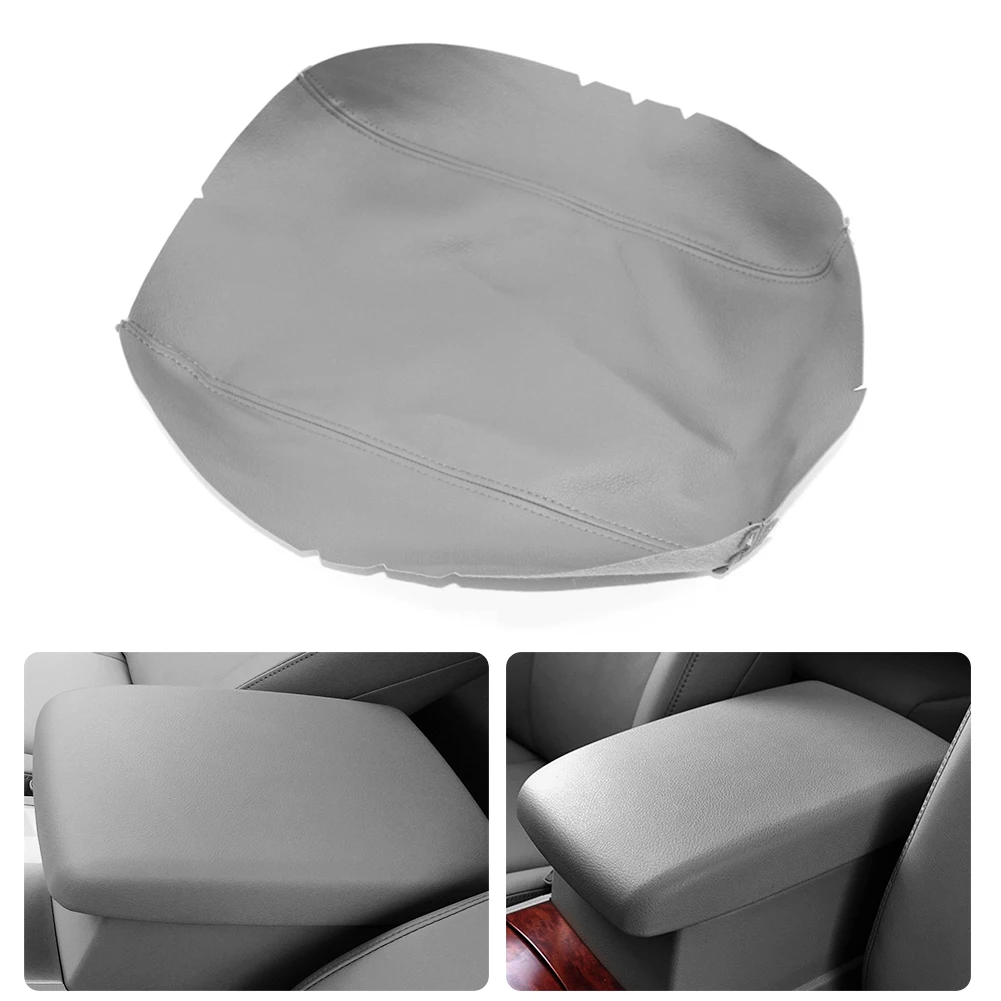 

Чехол для консоли подлокотника из искусственной кожи для Toyota Highlander SUV 2008-2013