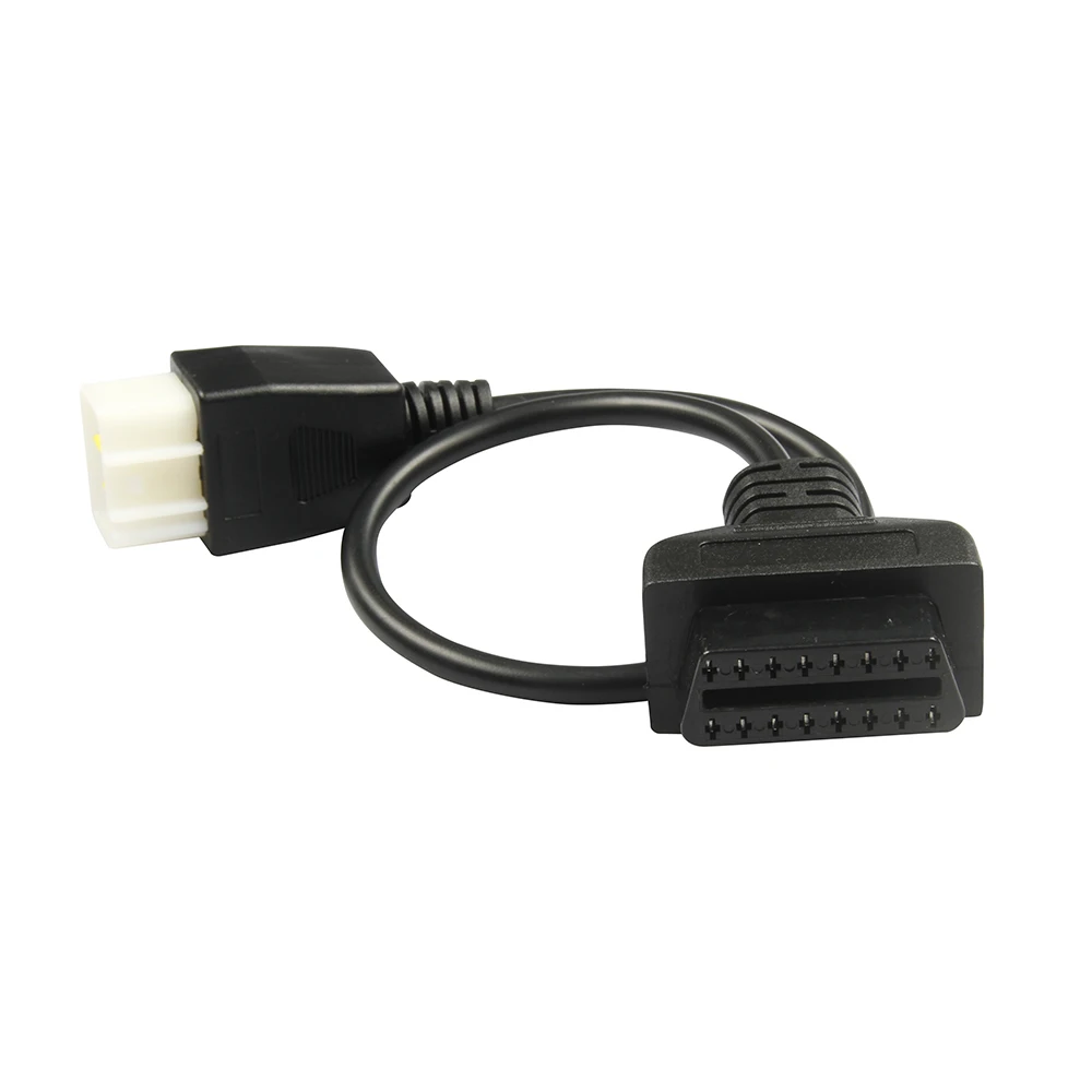 Диагностический кабель OBD2 для мотоцикла с 6 до 16 контактами разъемы удлинители