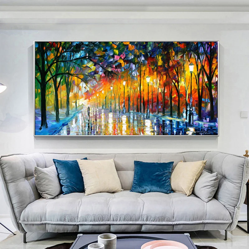 

Полноразмерная квадратная круглая 5D картина «сделай сам» дождсветильник Бриллиантовая вышивка с изображением дерева Пейзаж картина Страз...