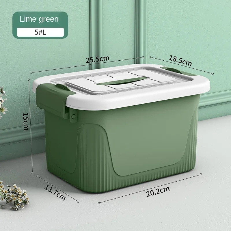 

Настольная коробка для хранения, пластиковая коробка для мелочей, закусок, косметики с крышкой, органайзер для общежития, нижнего белья, мал...