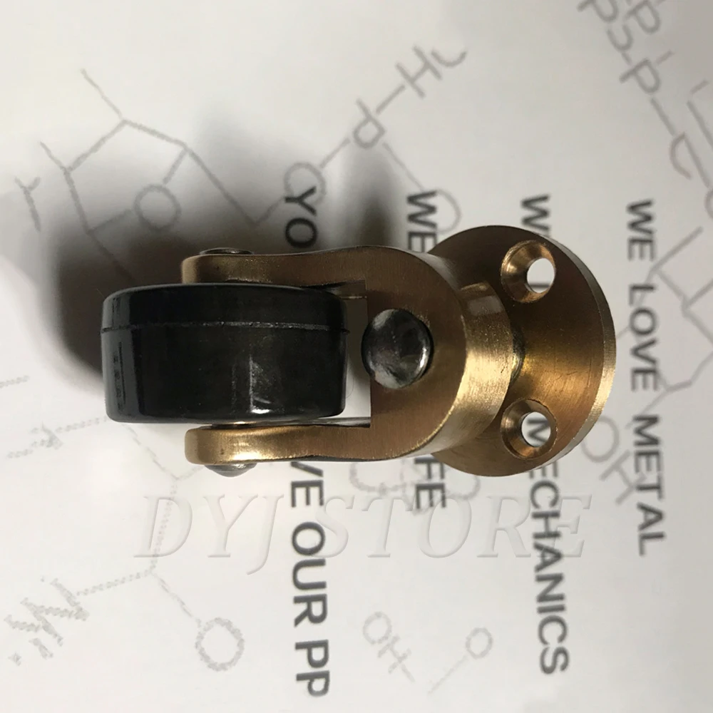 1/2/4/8 шт. сверхмощные латунные универсальные колеса для мебели с резьбовым