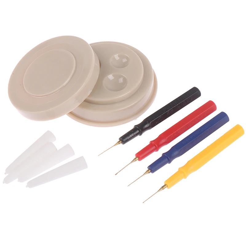 4 шт. масленка игла с масло чашки ремонт часов набор синхронизированных