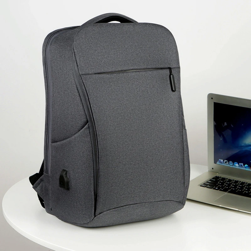 Рюкзак для мужчин зарядка через USB Водонепроницаемый ноутбук рюкзак школьные
