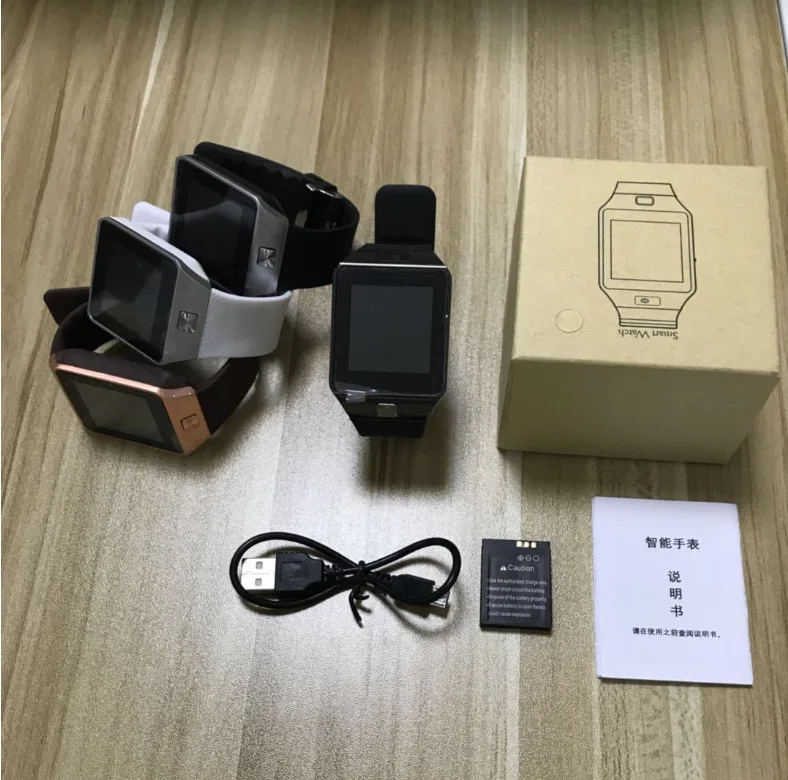 Смарт-часы DZ09 с Bluetooth мужские на Android фитнес-трекер для телефона сабвуфером мужчин