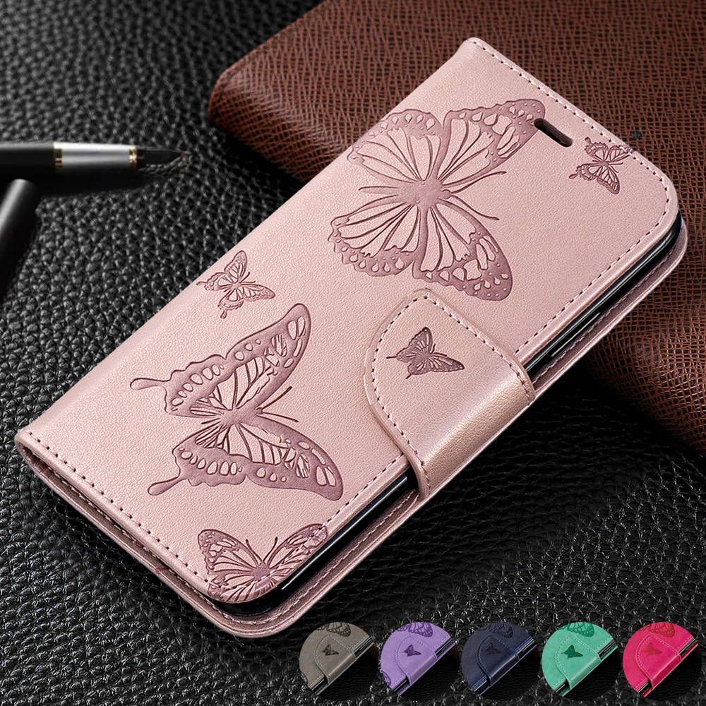 Чехол из искусственной кожи для Xiaomi Redmi Note 7 Pro чехол книжка с бумажником 6 телефона