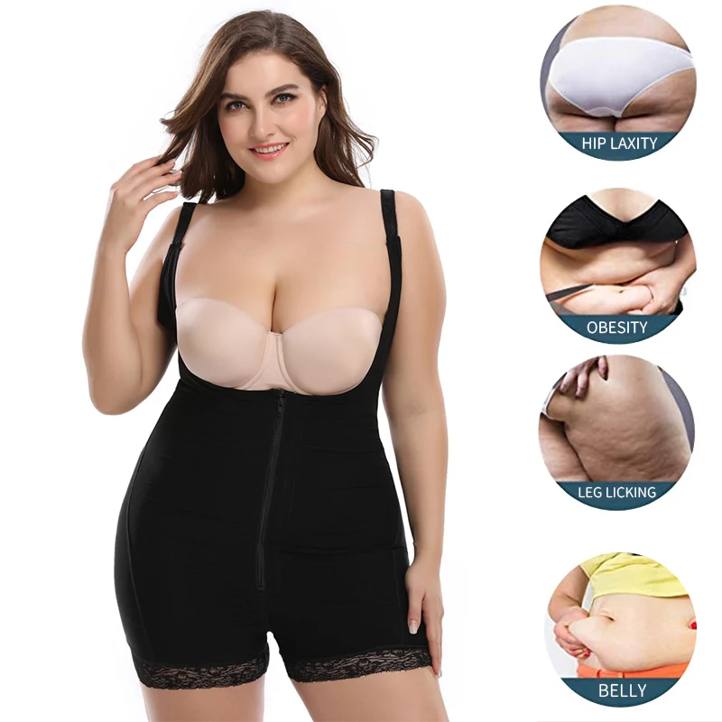 

Bodysuit Waist Trainer Firm Tummy Control Shapewear Thigh Slimmer Abdomen Shapers Corset Strap Slim Sheath Butt Lifter Push Up