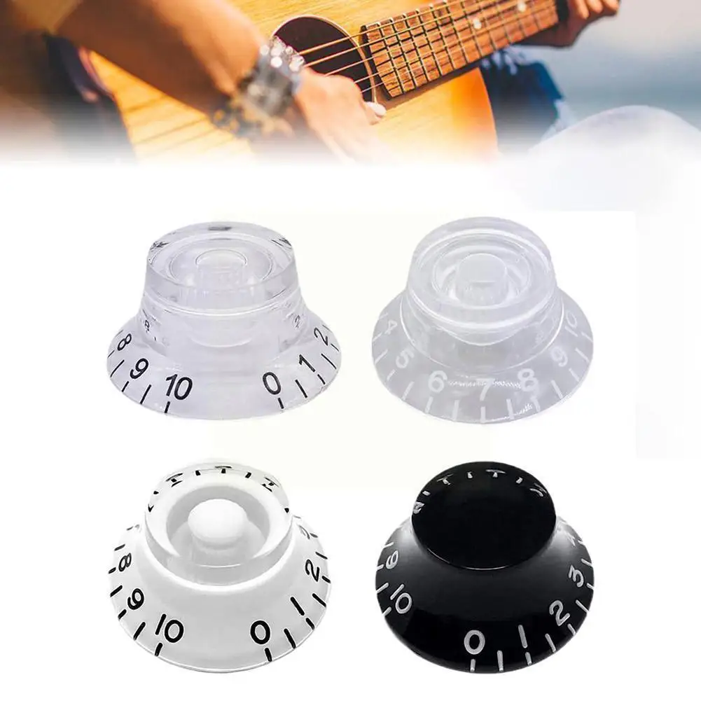 

3 шт. новые пластиковые струйные ручки для гитар 1-громкость 2-тоновые ручки управления для гитарных аксессуаров F7n7