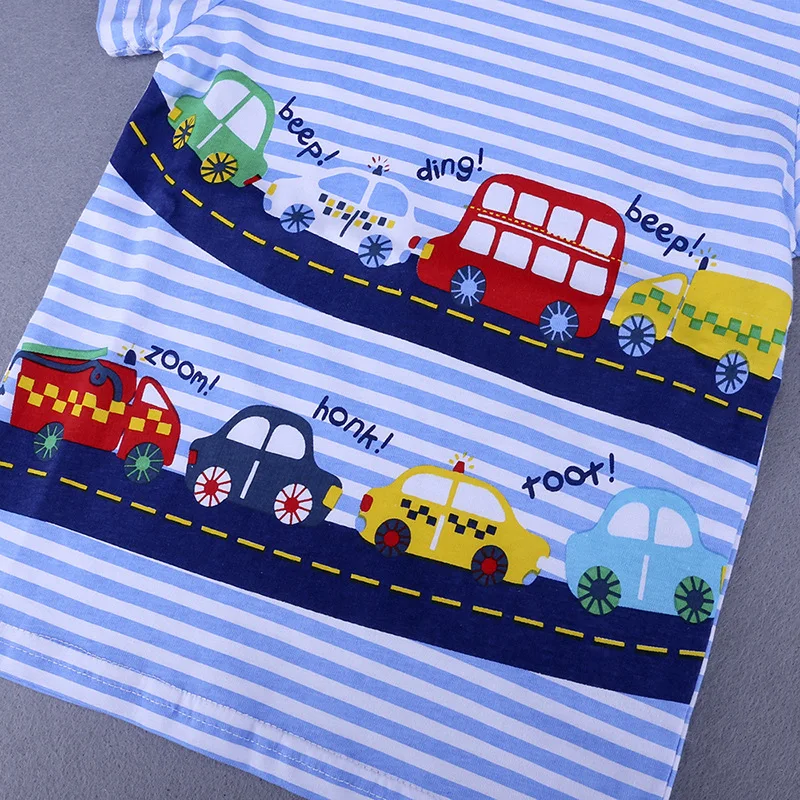 Повседневные футболки для маленьких мальчиков рубашки футболка с коротким