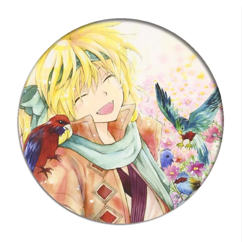 1 шт. Akatsuki no Yona Значки для косплея брошь значок Коллекция сумок Haku нагрудник
