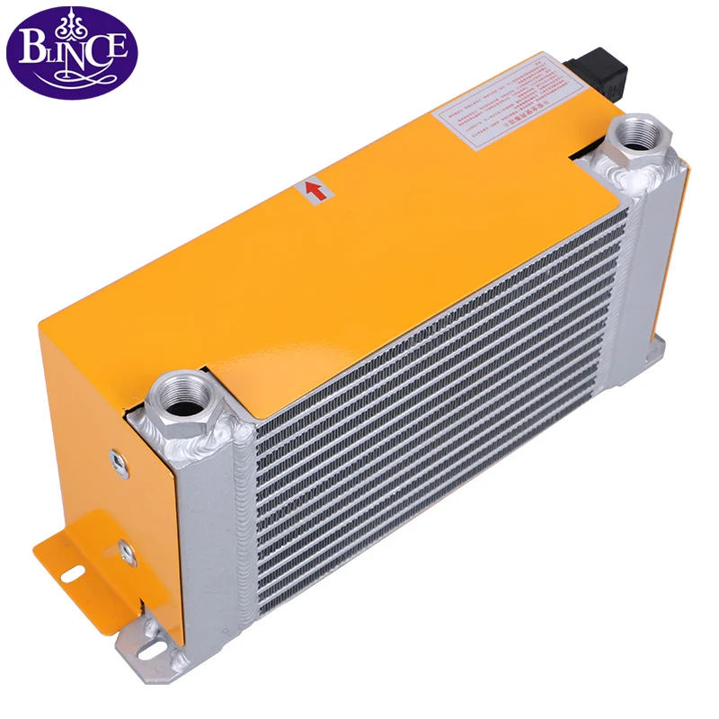 

AH0608TL-CA double fans hydraulic oil cooler for CNC machine industrial air heat exchanger price