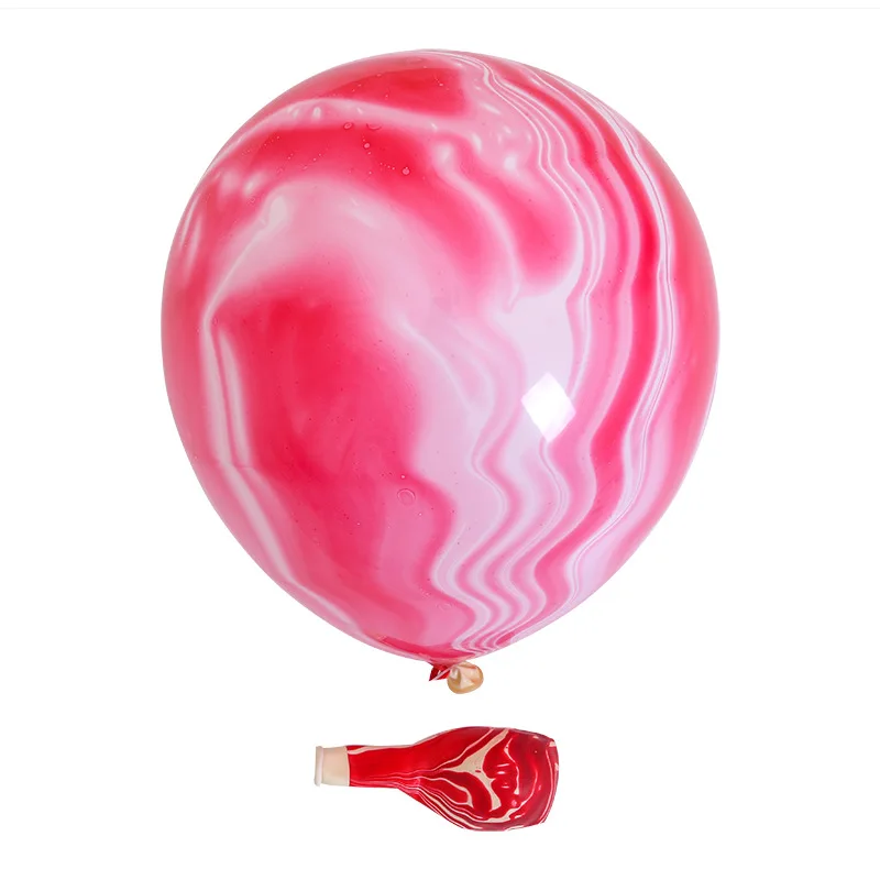 pink 30 шт. 12 дюймов мраморные латексные шары радужные мраморные шары для свадьбы Детские воздушный шар для вечеринки на день рождения рождественские украшения - Цвет: pink