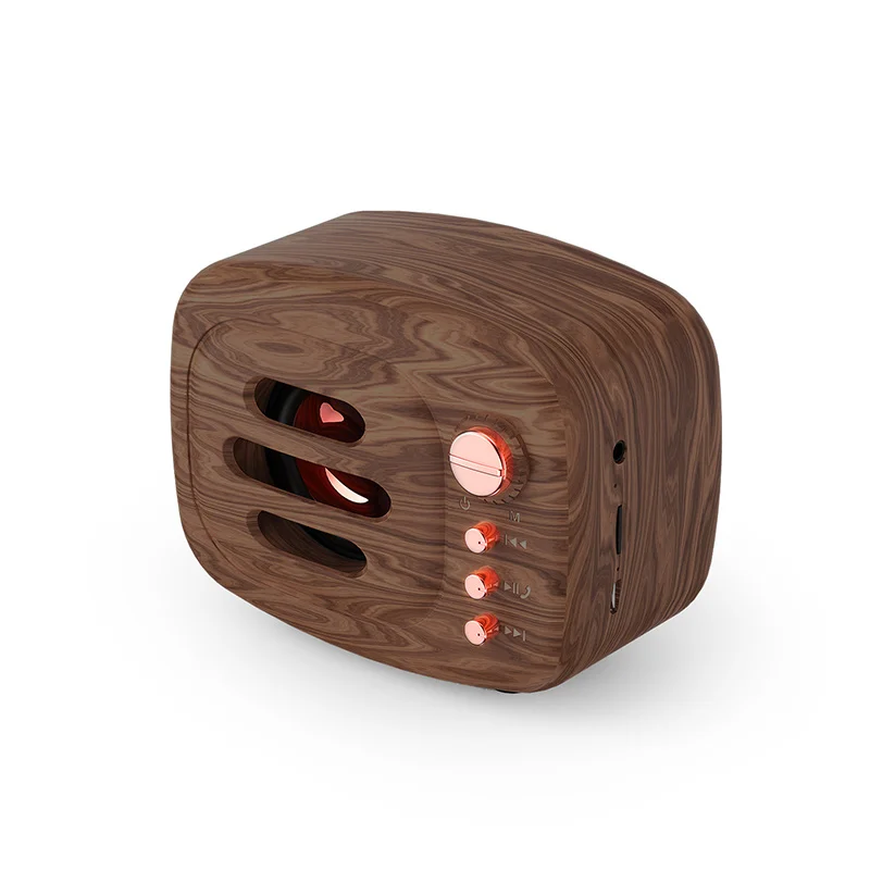 TiOODRE Деревянный беспроводной Bluetooth 5 0 громкий динамик BT для ТВ телефонов Ноутбуки