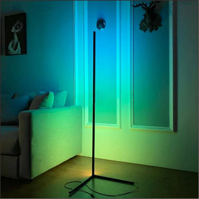 

Modern LED Floor Lamp Bedroom Bedside Decoration Floor Light Living Rom Art Decor Indoor Atmospheric Standing Stand Lighting