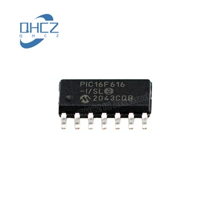 10pcs PIC16F616-I/SL PIC16F616 16F616 SOIC-14 New and Original Integrated circuit IC chip Microcontroller Chip MCU In Stock