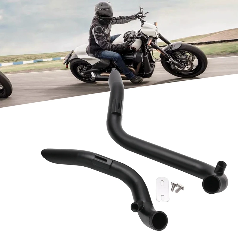 Мотоцикл Новая нержавеющая сталь 2 дюймов вытяжная труба для Harley Softail Touring Sportster Dyna