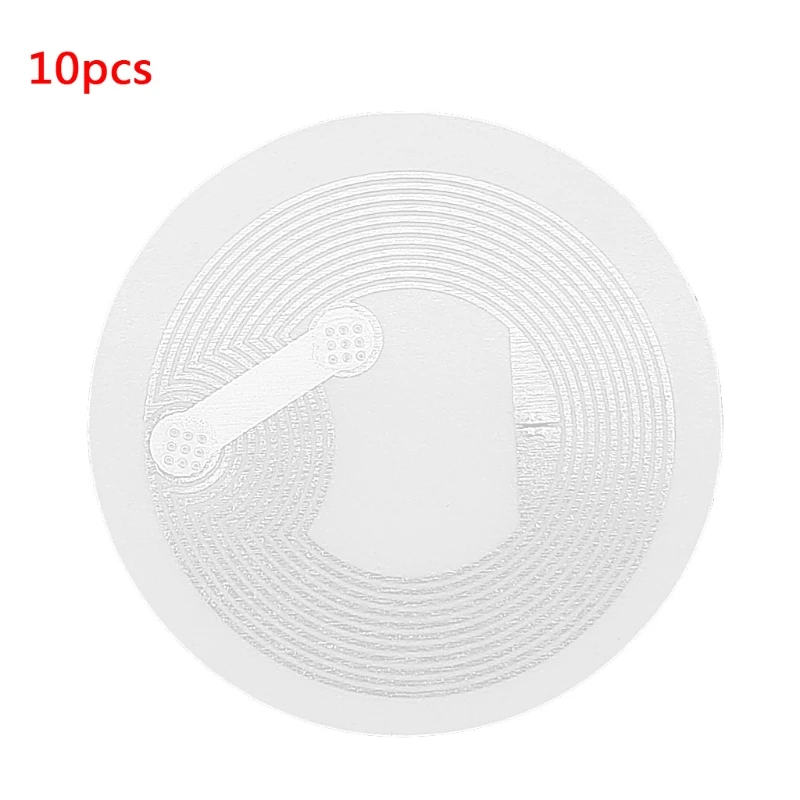 

10 Pcs NTAG213 NFC TAG Sticker Key Patrol Label RFID Tag For Access Control Card