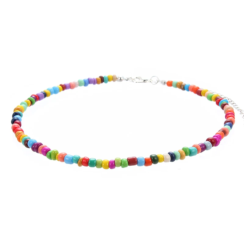 Пластиковые ожерелья Чокеры для воротника 1 шт. богемное короткое украшение