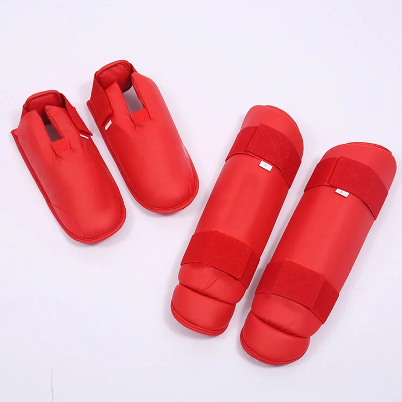 Лидер продаж карате леггинсы щитки бокс кикбоксинг голени обучение защитники