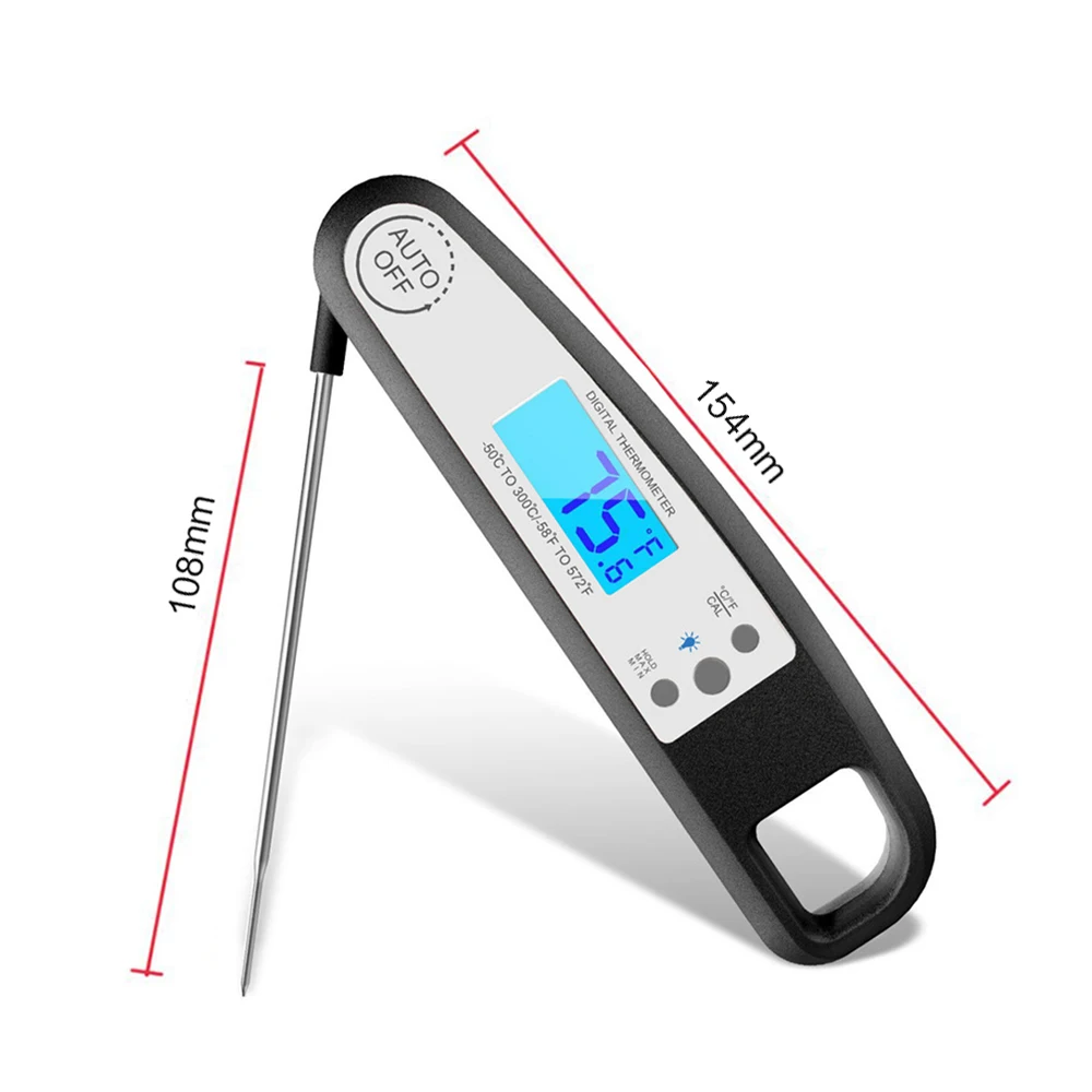 Цифровой термометр для духовки приготовления мяса воды барбекю гриля Кухонный