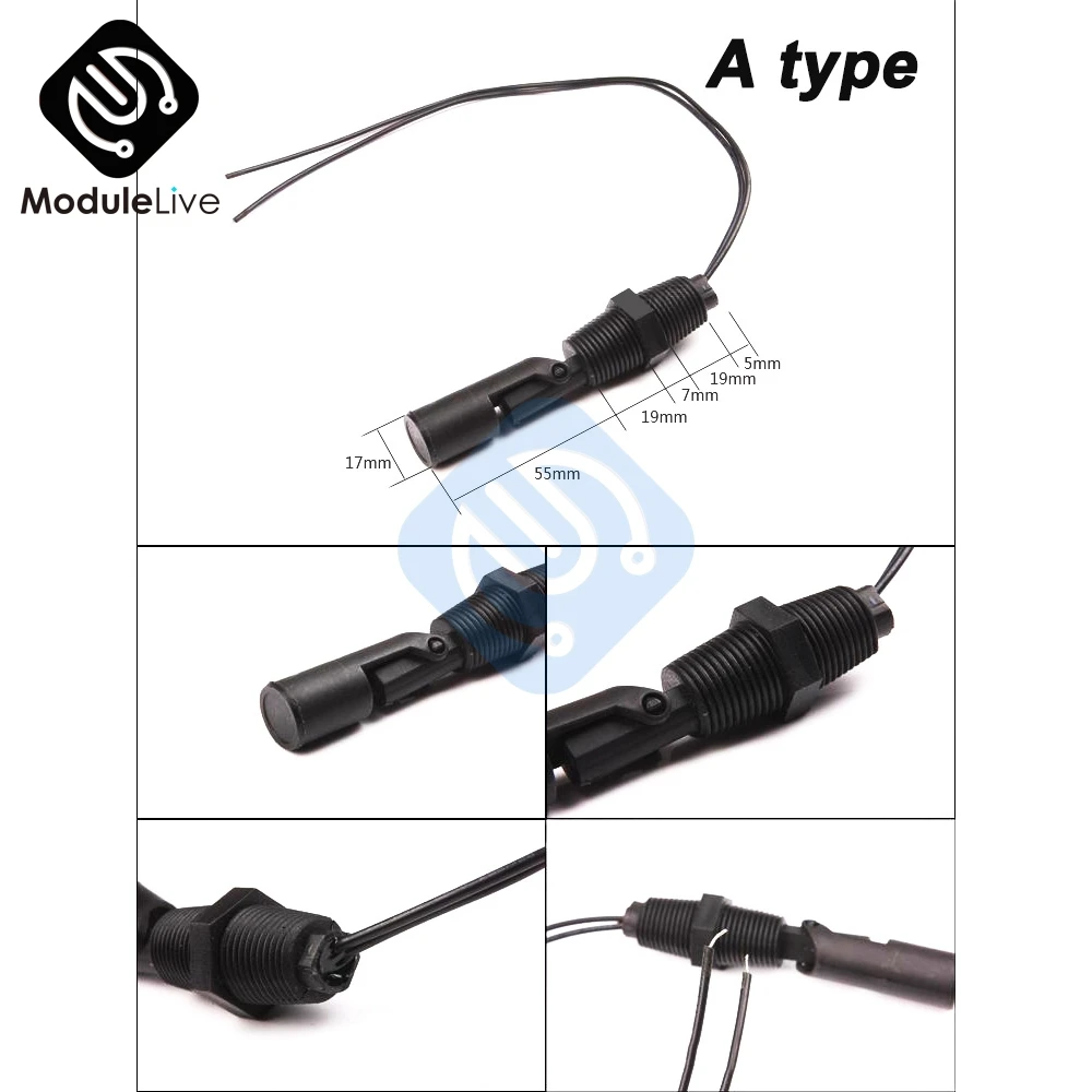 Горизонтальный Поплавковый сенсор контроль уровня для резервуара