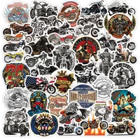 103050100pcs clam bud motorcycle sticker school student diary hand ledger stationery mobile phone guitar decoration toys