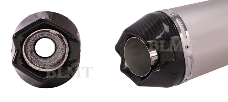 51 мм Универсальная стрелка для выхлопных газов мотоцикла модифицированный