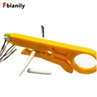 Нож для зачистки проводов портативный, Обжимные щипцы, обжимные инструменты, резак для кабелей, инструмент для резки и зачистки проводов