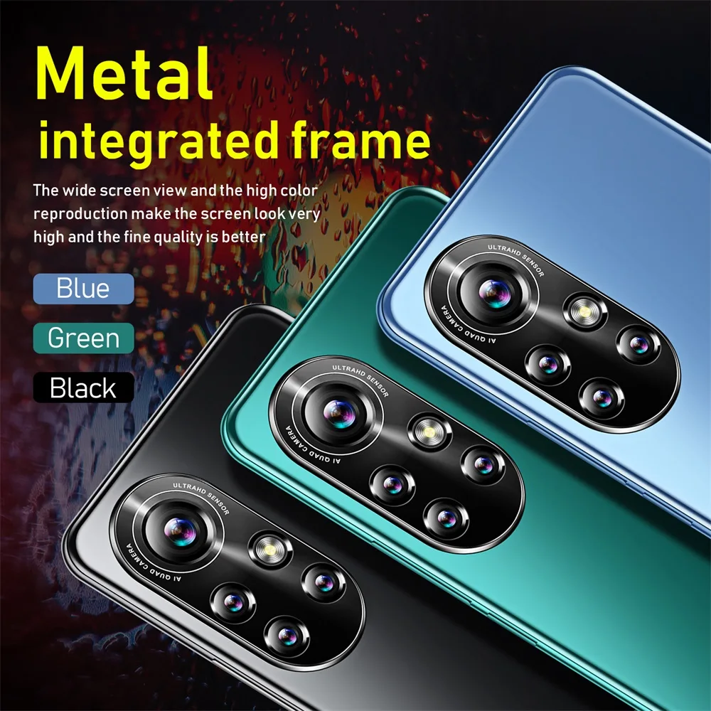 

12+512GB Smartphone P50 Pro+ 6.8inch Global Version Mobile Phone HD Android phones 4G/5G Network smart phone dual card Celulares