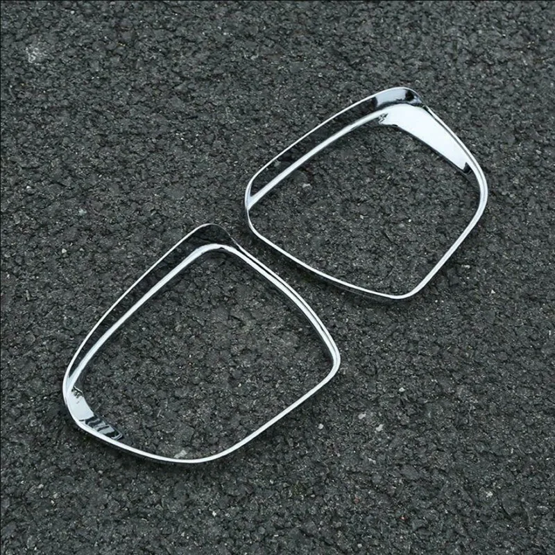 

2Pcs Car Chrome Rain Eyebrow Cover Rearview Mirror Frame for Nissan Rogue Sport 2017-2020