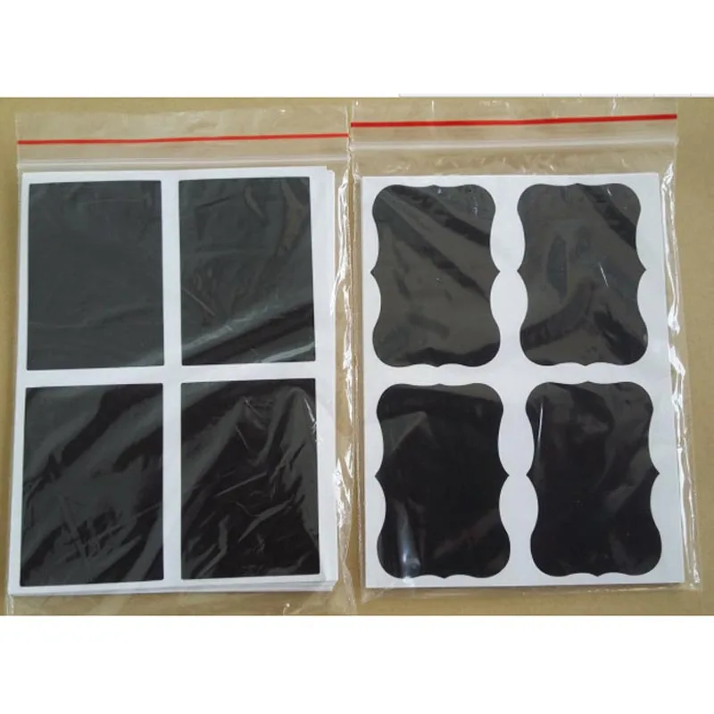 5 листов/Упаковка многоразовые наклейки для ёмкости из ПВХ | Дом и сад