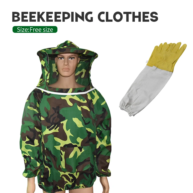 1 комплект защитный Пчеловодство перчатки безопасные костюм - Цена: 917,48 руб.