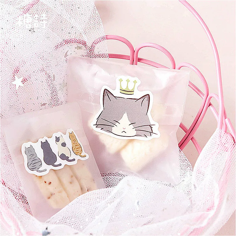 1 шт. Новые Красивые Дневник кота канцелярские наклейки планета липкий Бумага Kawaii