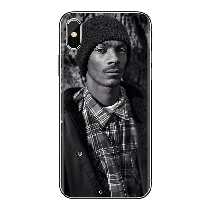 For iPod Touch Apple iPhone 4 4S 5 5S SE 5C 6 6S 7 8 X XR XS Plus MAX Snoop Dogg Wiz Khalifa Print Transparent Soft Shell Covers |