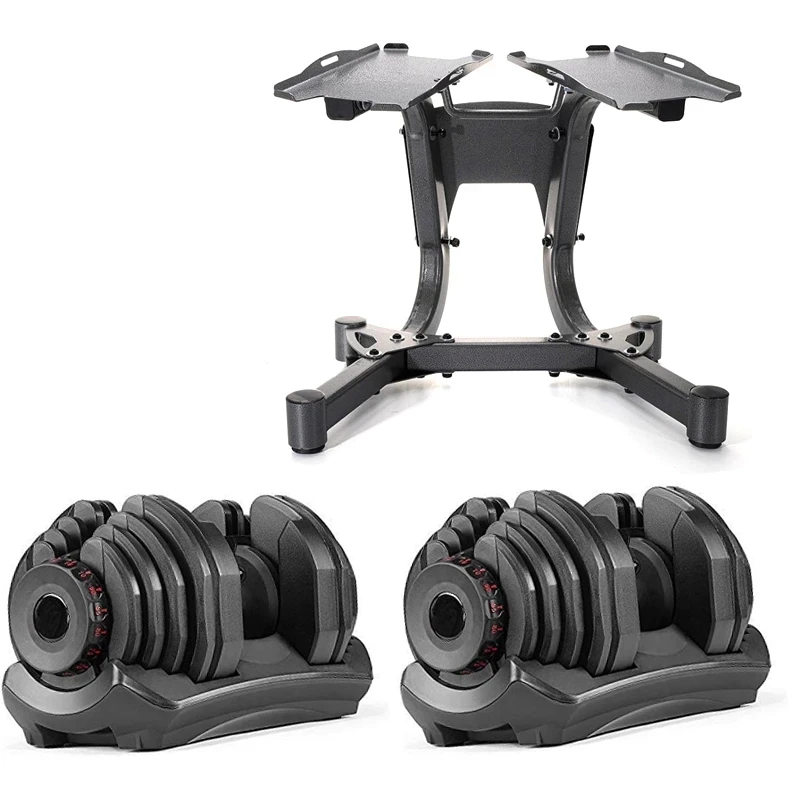 

Hot Sale Cheapest Dumbbells Online with Stands Adjustable Dumbbell Kits 80 Lb Adjustable Dumbbell Stand Dumbbell Bodybuilding