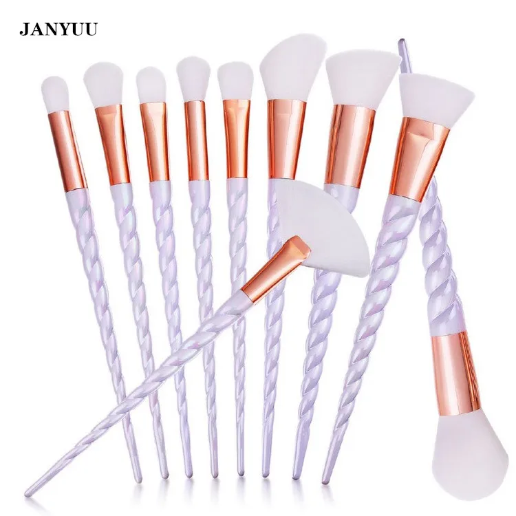 

5/10PCS Makeup Brushes Set Spiral Handle Foundation Powder Blush Eyeshadow Concealer Lip Eye Make Up Brush Cosmetics Beauty Tool