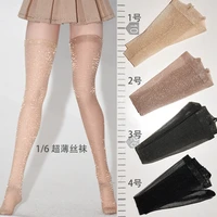 in stock16 scale sexy female ultra thin glitter stockings socks clothes accessories for 12 ph tbl action figure body