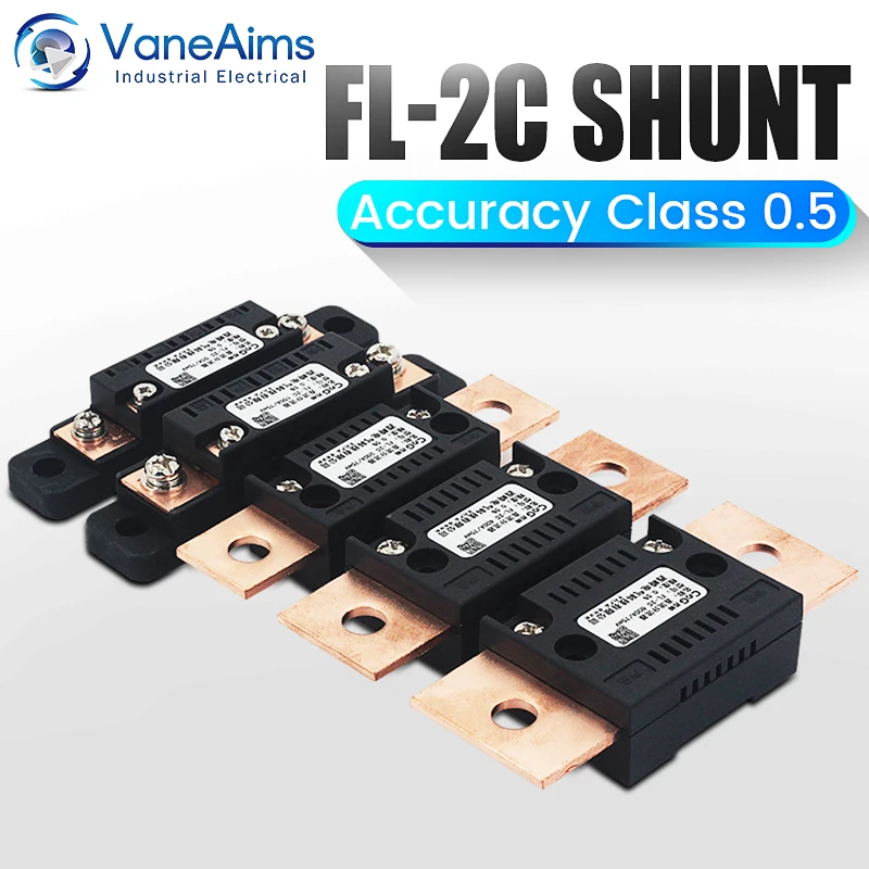 Шунт FL 2C 10A20A15A30A50A75A100A 75mV цифровой Напряжение Измеритель постоянного тока