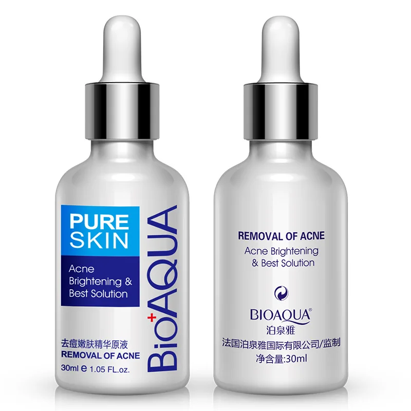 

BIOAQUA Brand 30ml Acne Treatment Essence Acne Scar Removal Acne Spots Facial Skin Care Whitening Moisturizing Face Care