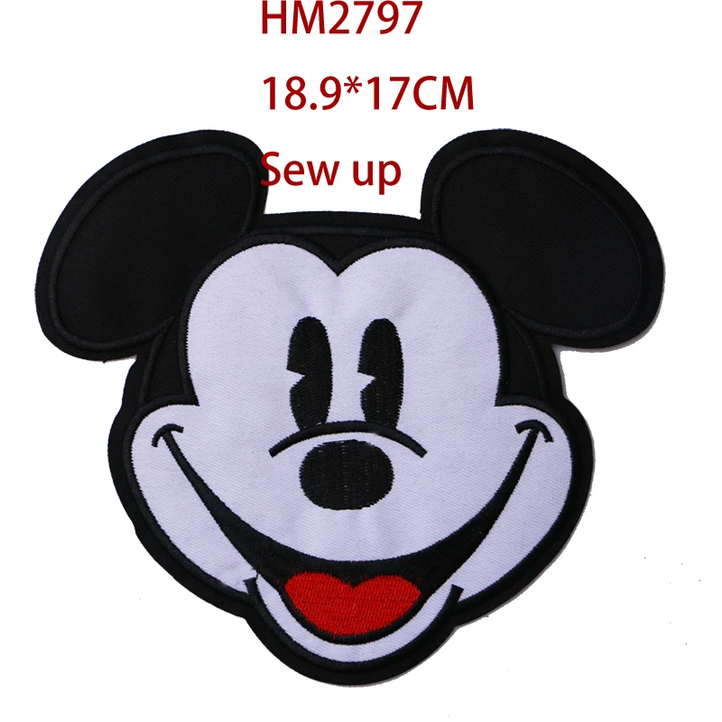 Мультяшная Минни Дак Милая мышь блёстки значок вышивка аппликация патчи для kawaii