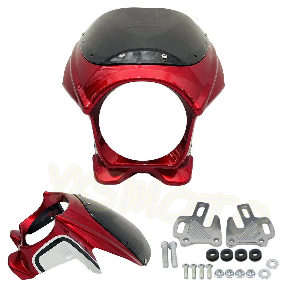 Модифицированная крышка передней фары 7 дюймов подходит для CB400 cb1300 VTEC 1-2-3-4