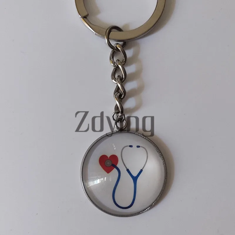 Брелок для ключей с изображением животных дракона кота змеи глаза круглый