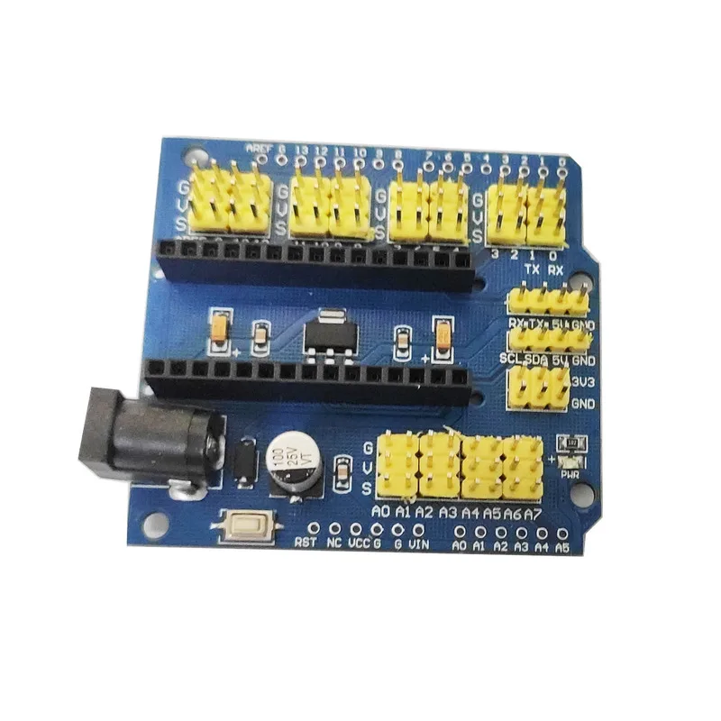 

Expansion Sensor NANO I/O IO Shield Module For Arduino UNO R3 Nano V3.0 3.0 Controller Compatible Board I2C PWM Interface 3.3V