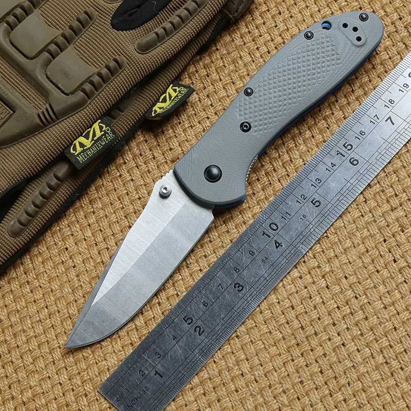 DICORIA BM 550 551 440C нож со складным лезвием G10 Ручка медная шайба охотничий карманный нож для выживания на природе EDC инструменты